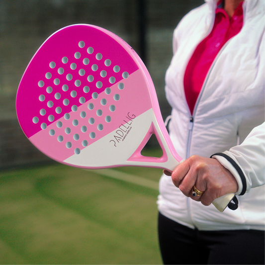 Padelracket Padellig Full Carbon Pink Delight – Inclusief tas