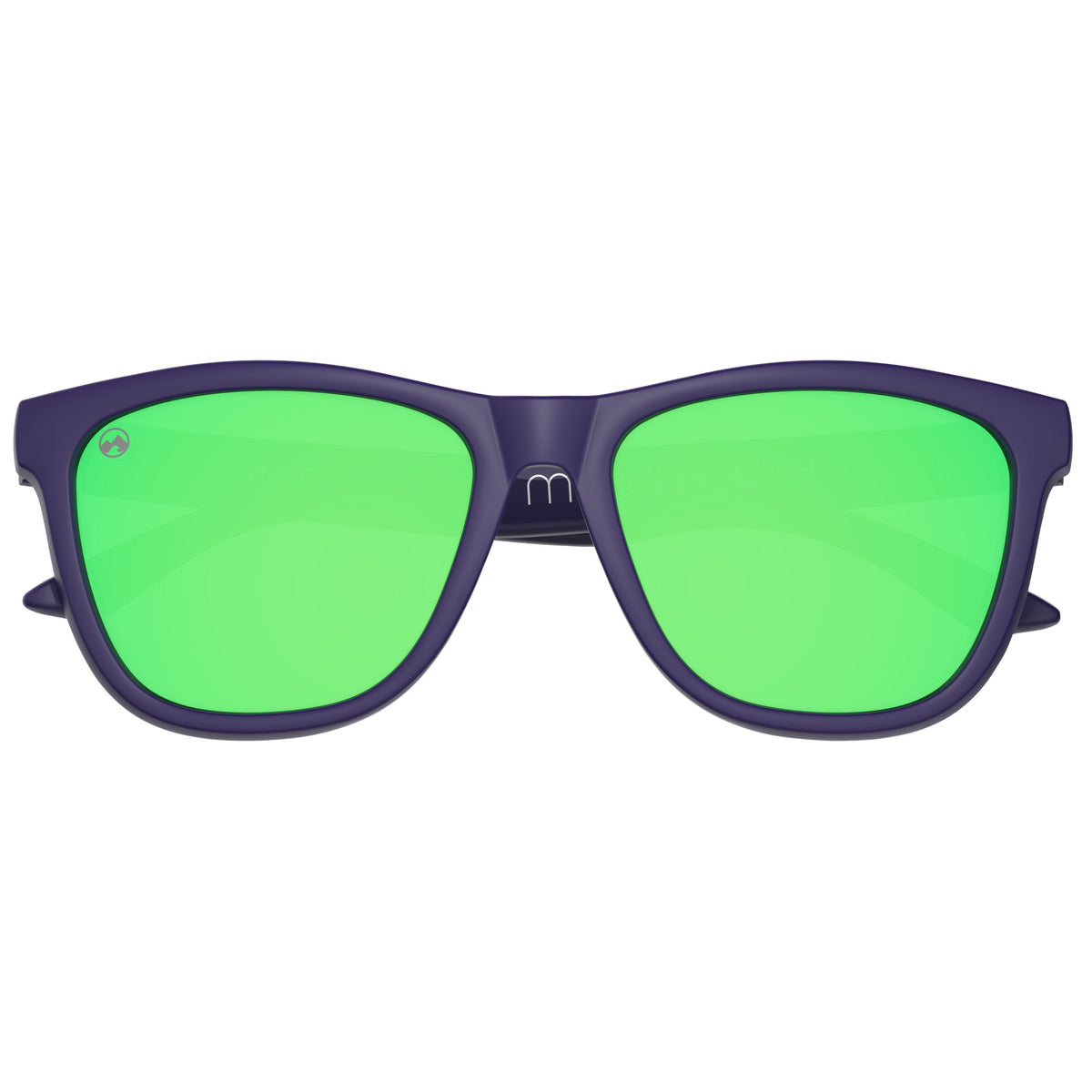 Lunettes de padel - Jade - Monture bleu marine mat | verres verts