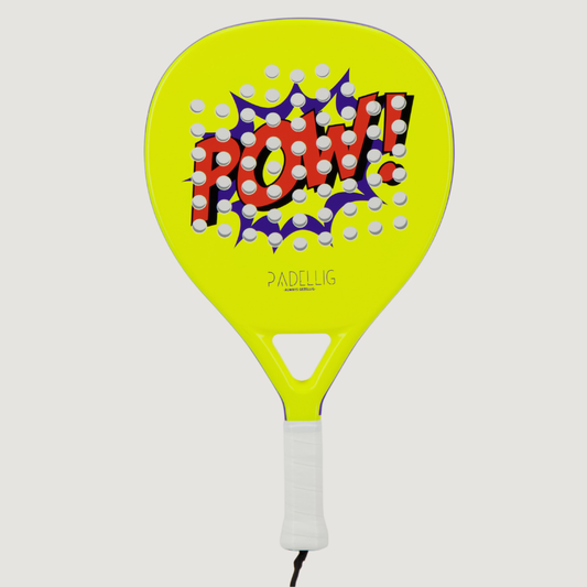 Padelracket Padellig Full Carbon POW! edition – Inclusief tas & 3 ballen