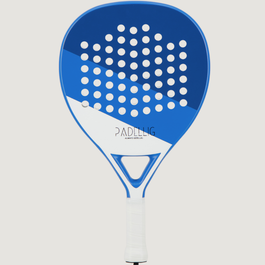 Padelracket Padellig Full Carbon Blue Delight – Inclusief tas & 3 ballen
