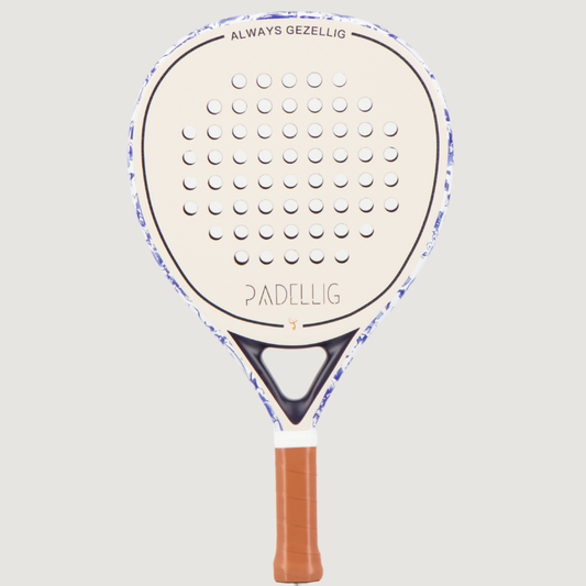 Padellig padelracket 12K Full Carbon - DELFTS BLAUW