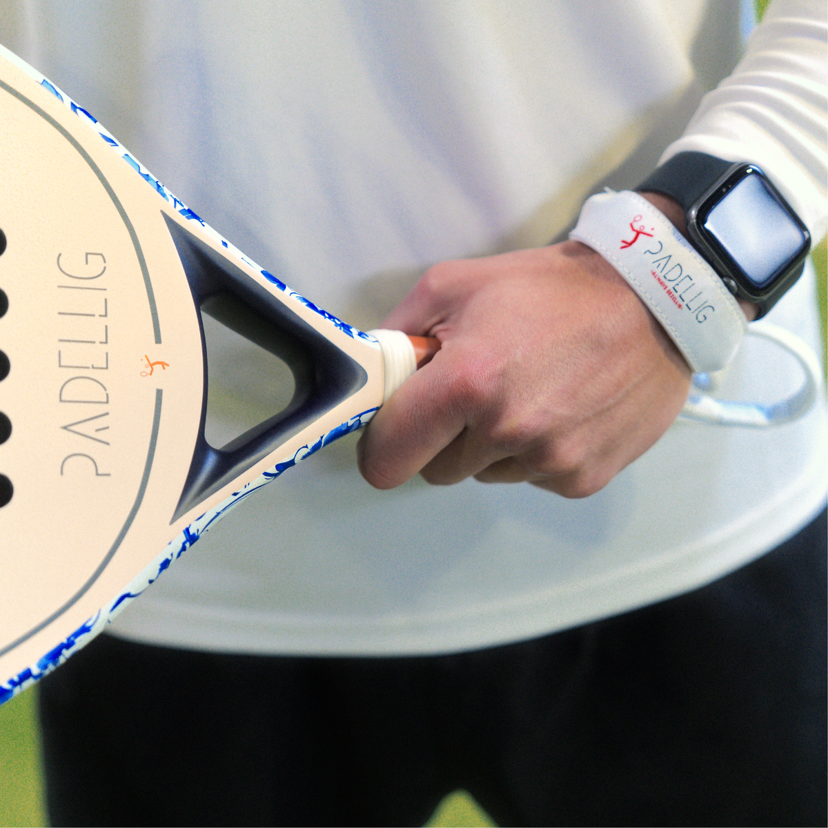 Padellig padelracket 12K Full Carbon - DELFTS BLAUW