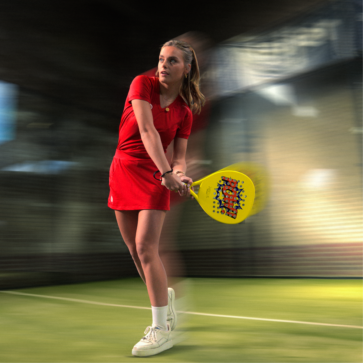 Padelracket Padellig Full Carbon POW! edition – Inclusief tas & 3 ballen
