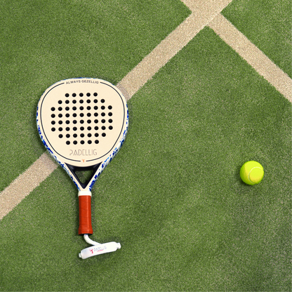 Padellig padelracket 12K Full Carbon - DELFTS BLAUW