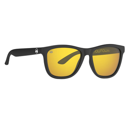 Lunettes de padel - Honey - Monture noir mat | verres dorés