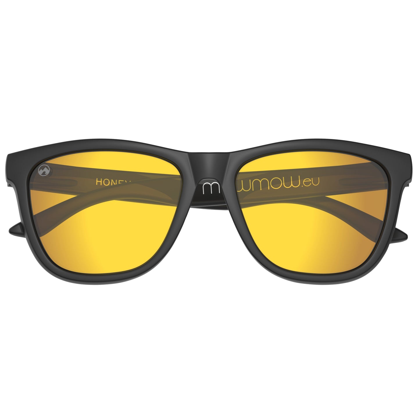 Lunettes de padel - Honey - Monture noir mat | verres dorés