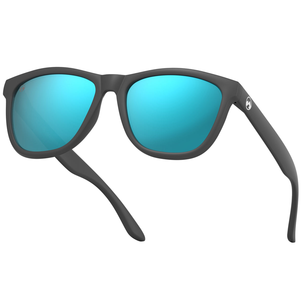Lunettes de padel - Polar - Monture gris foncé mat | verres bleu glacier