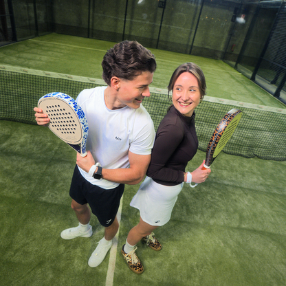 Padellig padelracket 12K Full Carbon - DELFTS BLAUW