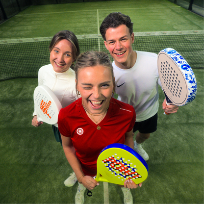 Padelracket Padellig Full Carbon POW! edition – Inclusief tas & 3 ballen