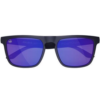 Lunettes de padel - Anubis - bleu marine foncé/bleu