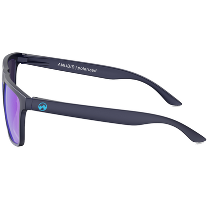 Lunettes de padel - Anubis - bleu marine foncé/bleu