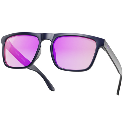 Padelbril - Freya - black/purple
