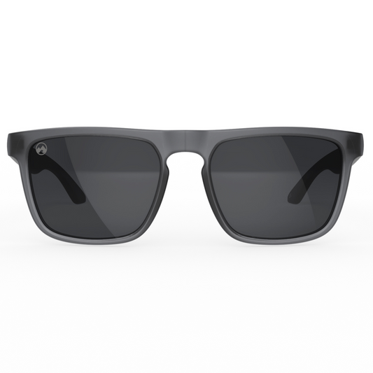 Padel Glasses - Odin - matte transparent grey/black